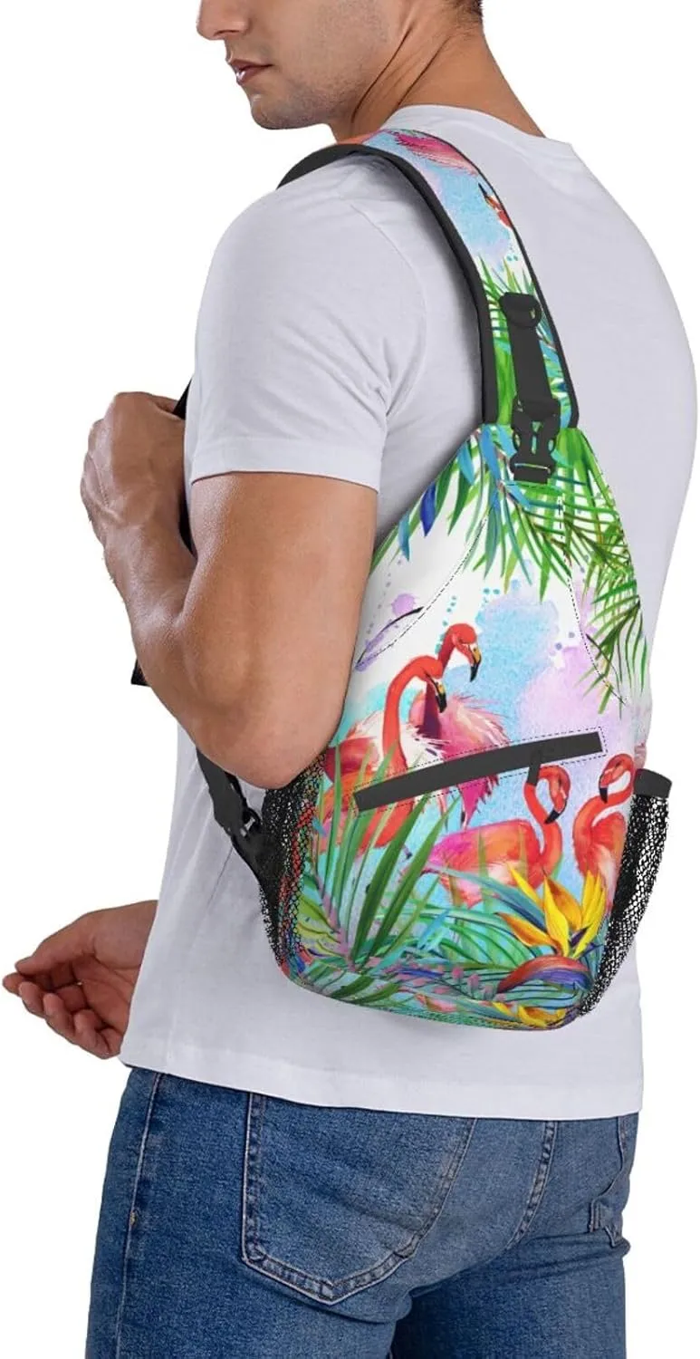 VOOHDDY Sling Bag For Women Men Travel Hiking Backpack Crossbody Shoulder Chest Bags Casual Daypack Sport
