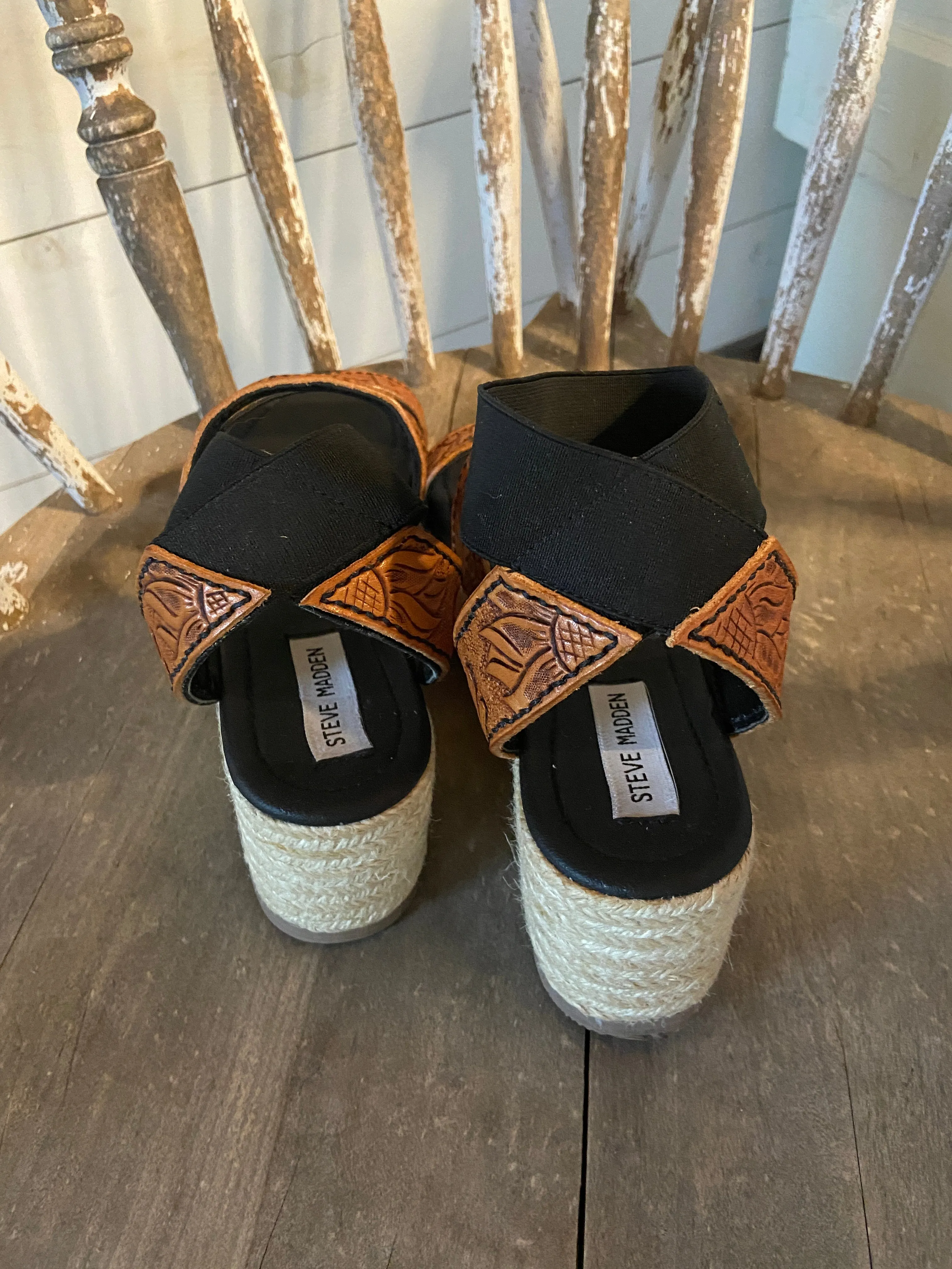Western style wedges