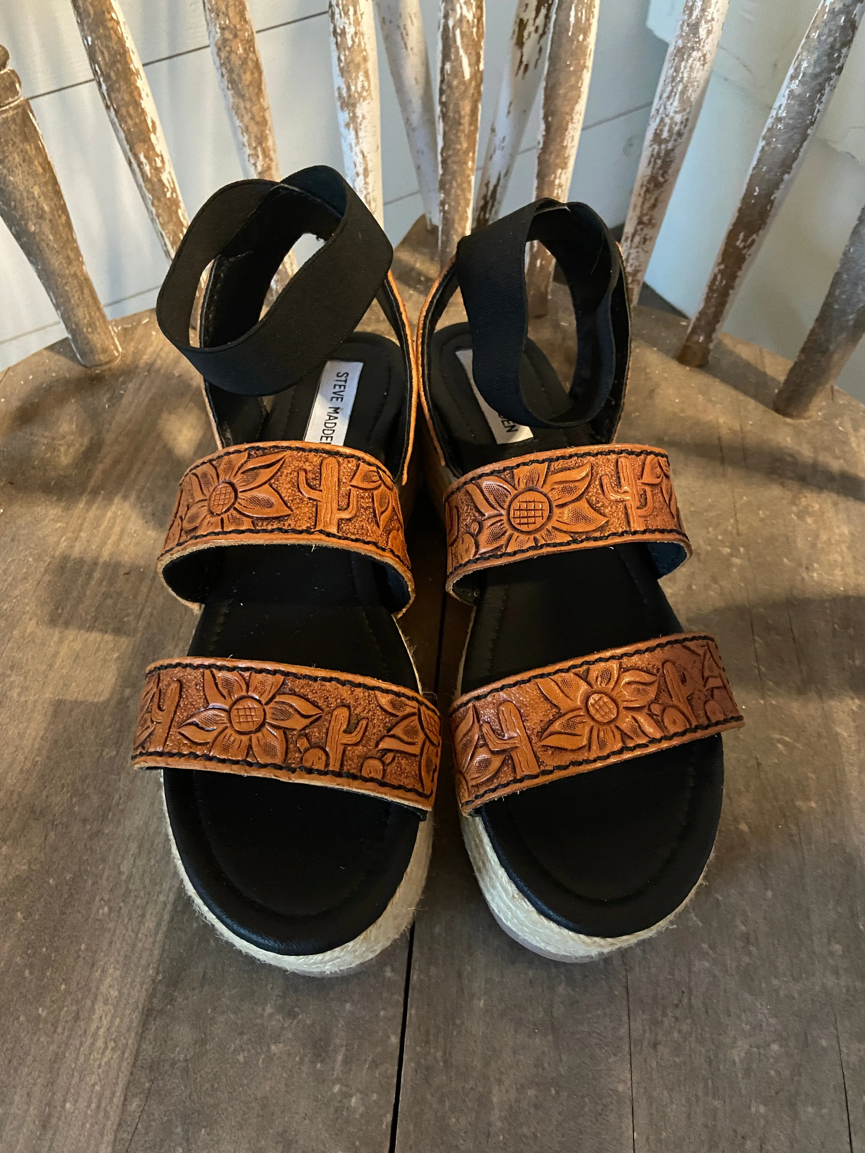 Western style wedges