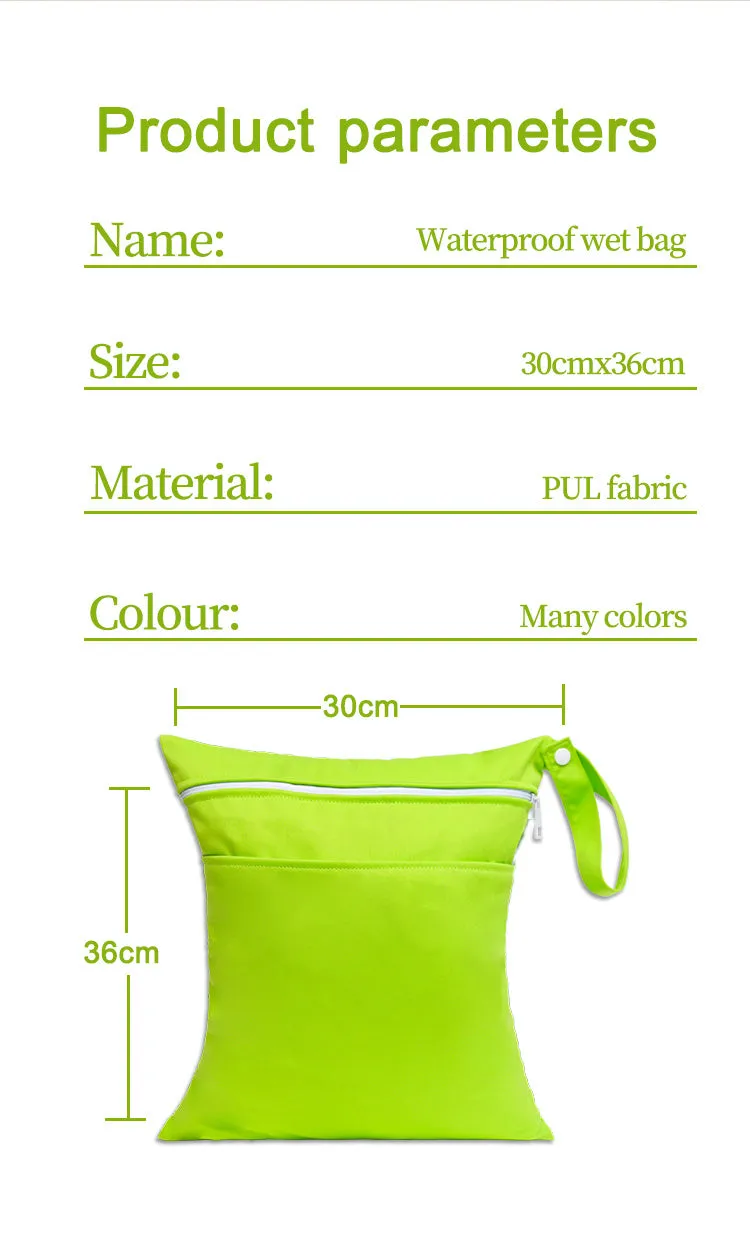 Wet Bags and Re-Useable Wipes