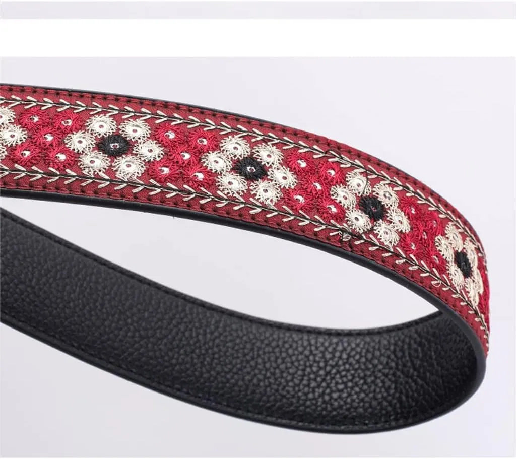 Wide Strap Bag Replacement Embroidered Strap Shoulder Strap Accessory Strap Diagonal Strap