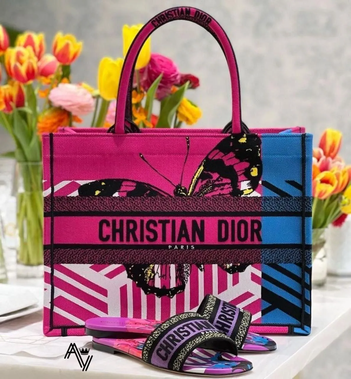 Women Quick shipping - Stylish Christian Fully equipped Dior Bags Tote
