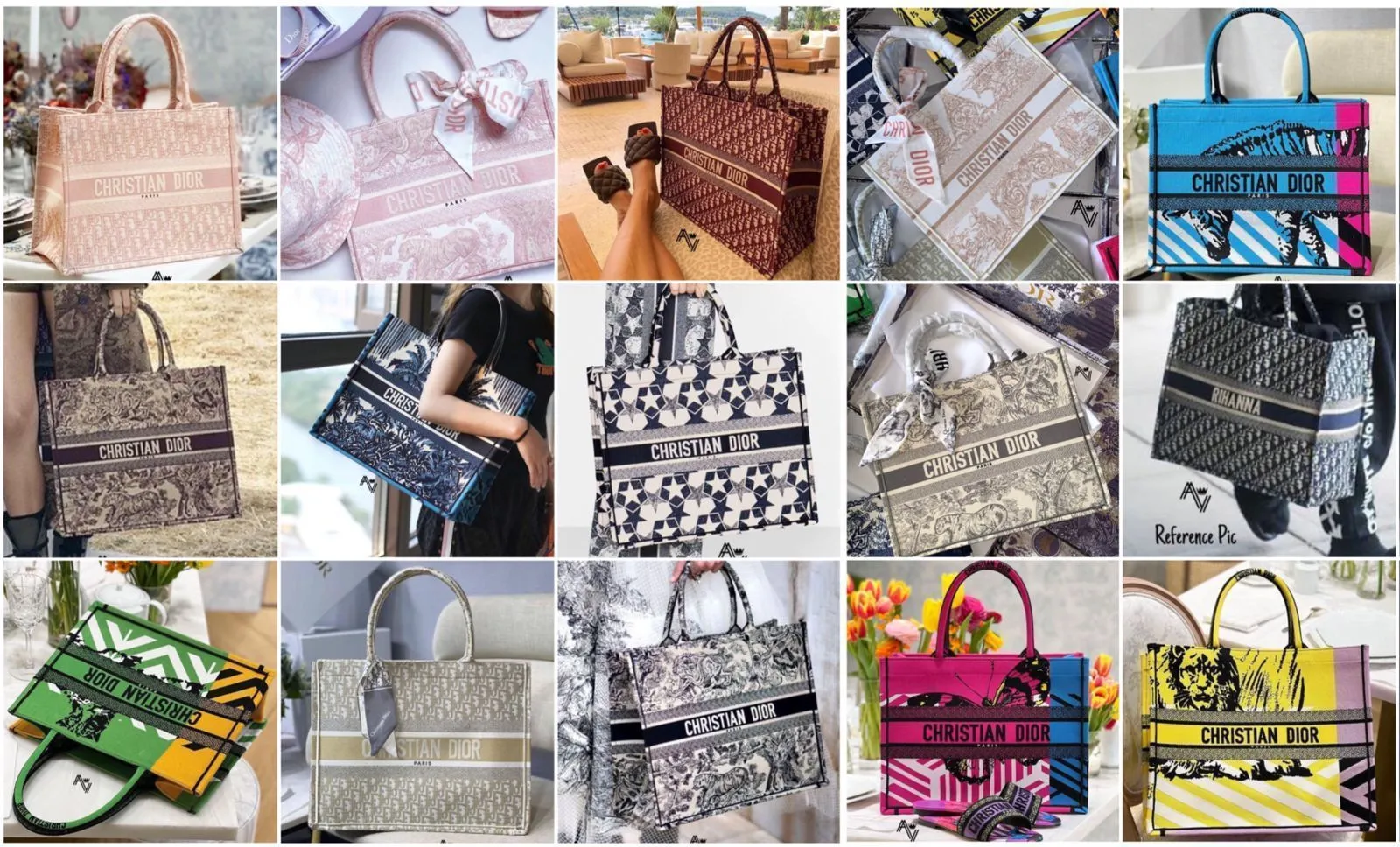 Women Quick shipping - Stylish Christian Fully equipped Dior Bags Tote