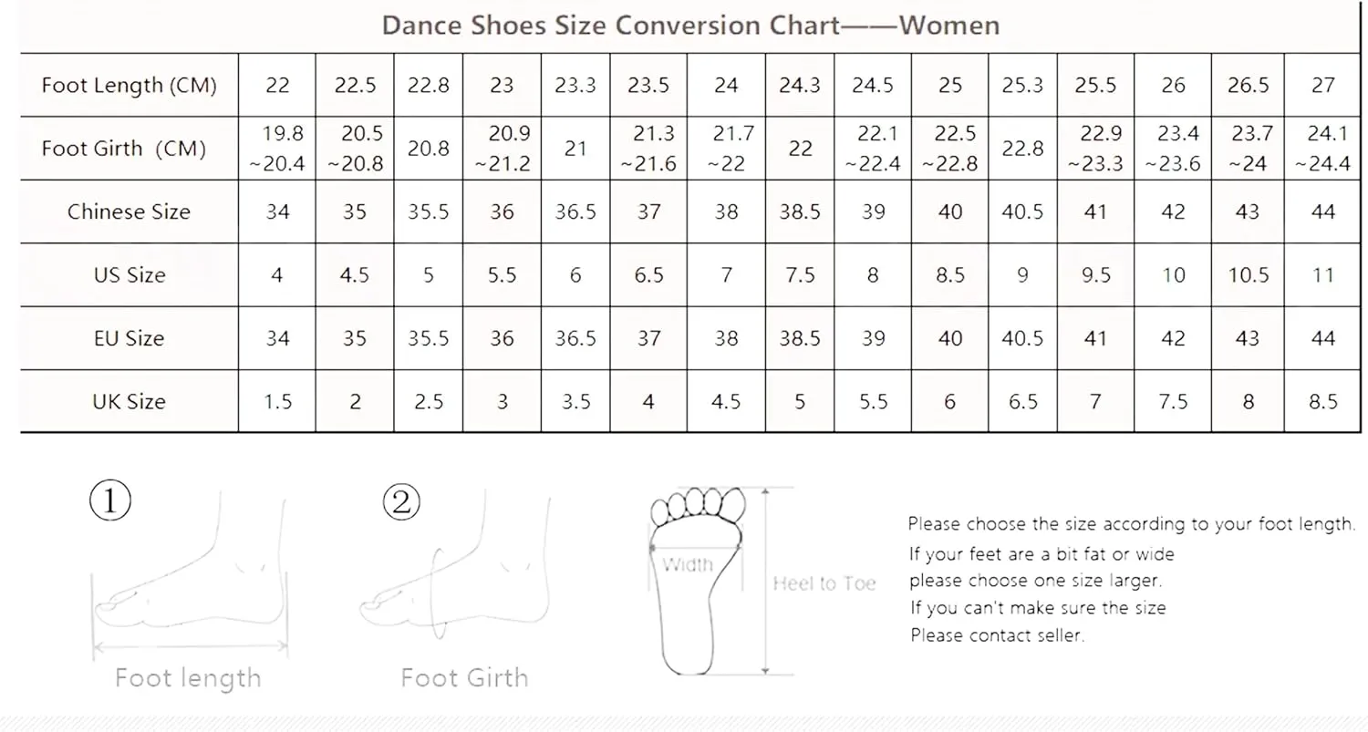 Women's Fashion Latin Dance Boots - Jazz Tango Rumba Ballroom Party Heels, 5CM/2Inch Heel Height