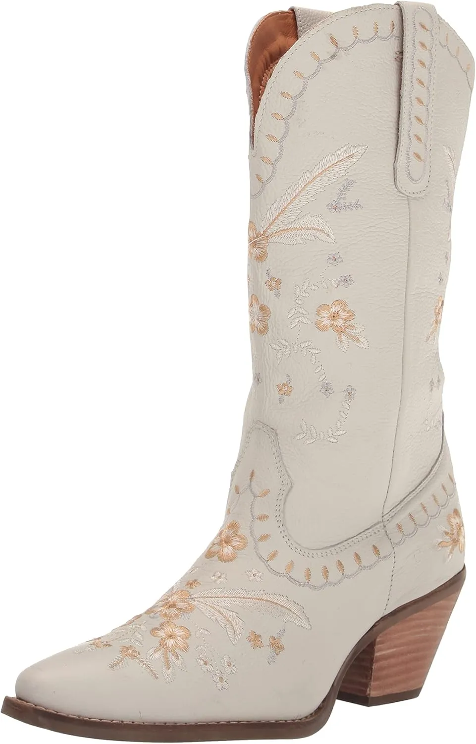 Women's Full Bloom Fashion Boot, White, 6