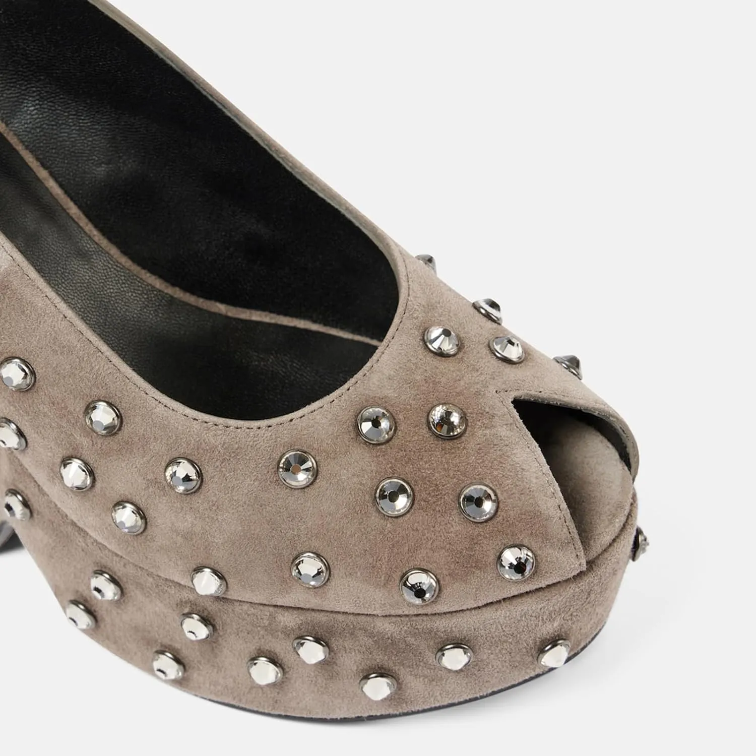 Women's Platform Leather/Rhinestone/Embroidered Slingback Heels Peep Round Toe Wedge Heel Pumps Backstrap Buckle High Heel Dress Shoes Sandals Ladies
