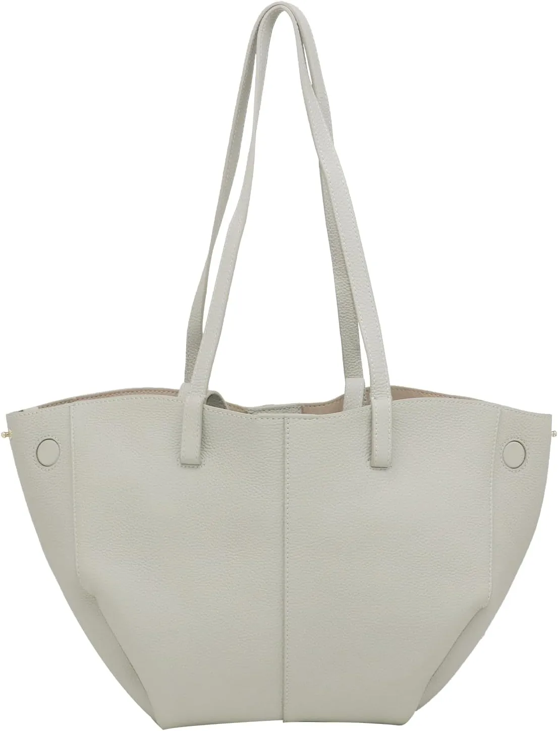 Work Bag Faux Leather Tote Bag for Women Trendy Handbag Purse Fall Shoulder Bag with Magnetic Closure