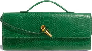 Woven Clutch Purses for Women, Formal Satchel Leather Evening Bag Shoulder Handbag