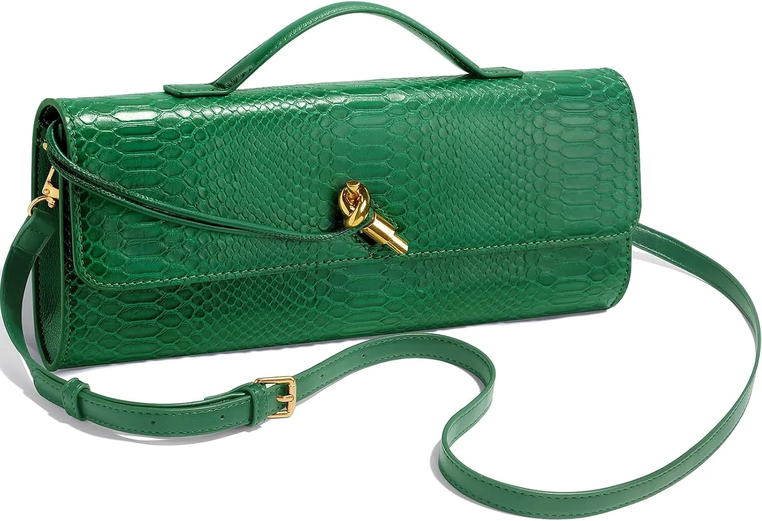 Woven Clutch Purses for Women, Formal Satchel Leather Evening Bag Shoulder Handbag