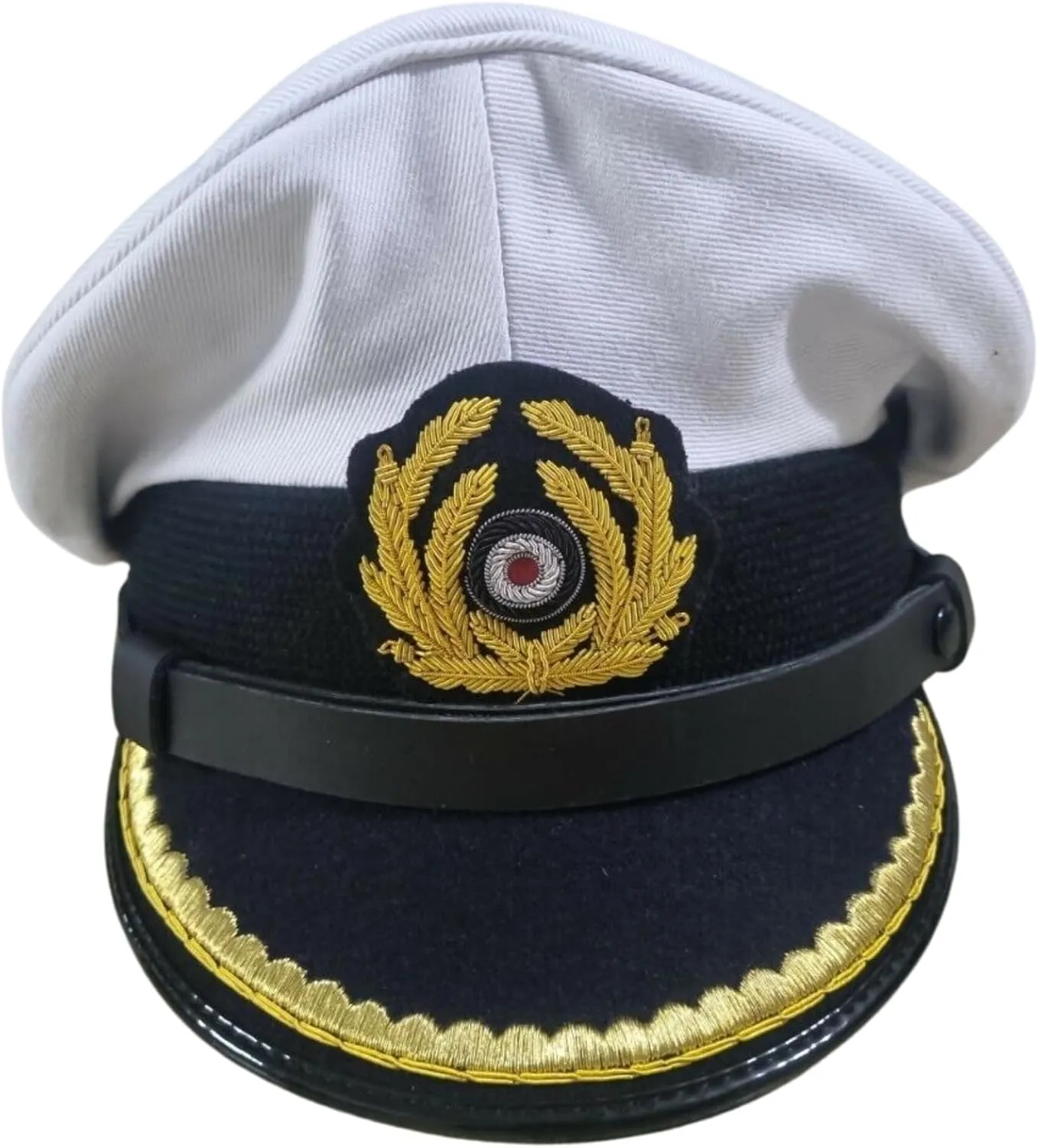 WWII German Navy U-Boat Senior Officer (Kriegsmarine) Visor Cap
